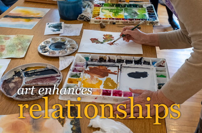 Art Enhances Relationships
